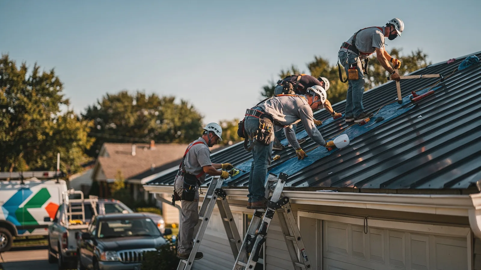 Metal Roof Installation in La Plume, PA near me